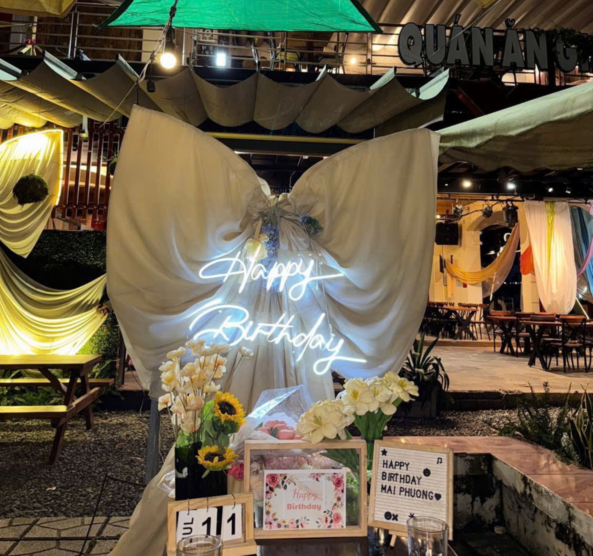 Tổ chức sinh nhật Trảng Bom 1